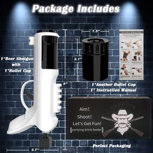Accesorios de vino Logotipo personalizado Spray Champagne Shooter Props Aspersor Vino tinto Cerveza Champagne Spray Gun - Product Image 4