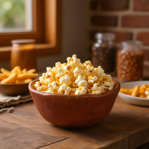 Ciotola Volcan da 16 cm, 41 cl, per popcorn, con esterno testurizzato e interno maculato, ideale per servire snack. - Product Image 3