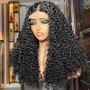 Pelucas de Cabello <span class=keywords><strong>Humano</strong></span> Remy <span class=keywords><strong>con</strong></span> Frente de Encaje Francés, Ondas Profundas, Estilo Bob, para Mujeres - Product Image 3