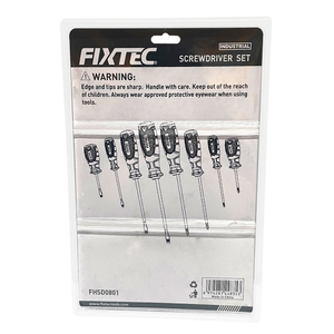 FIXTEC – Kit de tournevis professionnel portable multi-usages 8 pièces pour réparation de téléphones mobiles FHSD0801 FHS - Product Image 3