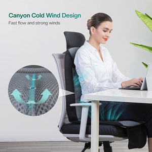 Fabrik Großhandel Kühlung Autos itz Kissen Massage Vibration Luft Belüfteter Lüfter Klimaanlage Kühler Kissen Massage gerät - Product Image 3