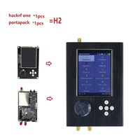 Carte de développement Hackrf One Portapack H2 DSP intégré 1 MHz-6 GHz Radio logicielle définie par logiciel SDR Analyse de signal Plug and Play Multi-OS