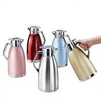 Bouilloire à thé classique de 1,6 L pour usage domestique, écologique, en acier inoxydable poli miroir, avec couvercle et sifflet