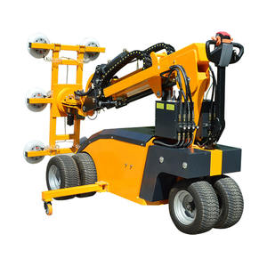 Hecho en China Carretilla elevadora de vacío de vidrio de rotación de losa de piedra de granito alimentada por batería para madera - Product Image 1