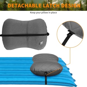 Oreiller de camping gonflable portable et imperméable en polyester 100% avec un nombre de fils de 200TC - Product Image 4