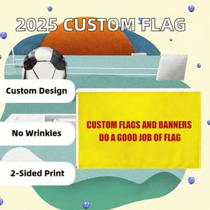 Nouveau drapeau de pays personnalisé imprimé en intérieur/extérieur avec impression recto-verso, n'importe quel motif et taille possibles - Product Image 2