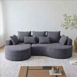 Tendencias 2026 Alibaba: Pedido Mínimo Bajo, Embalaje Comprimido Personalizado, Sofá Reclinable en Forma de L, Tapizado en Terciopelo Moderno - Product Image 6