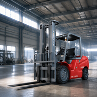 Forklift Listrik Liftron CPD30L 3000kg, Beban Berat, Jarak Sumbu Roda Lebar, Ban Solid, Stabilitas Tinggi