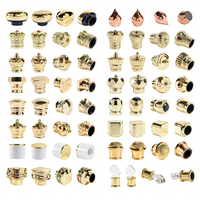 Bouchon de flacon de parfum de luxe GC, taille de col serti 15 mm, couvercles supérieurs pour emballage cosmétique, conteneur en verre