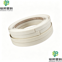 Bande de chant PVC écologique populaire, vente en gros d'usine, épaisseur personnalisée, motif grain de bois, pour armoires et meubles