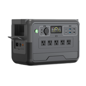 Công suất lớn 768wh LiFePO4 Trạm điện cầm tay 800W nhà di động UPS tinh khiết Sine Wave Inverter MPPT điều khiển không dây - Product Image 1