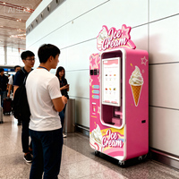 Máquina Expendedora Inteligente de Helado Suave para Universidades, Solución Comercial para el Crecimiento de Recaudaciones de Postres en el Campus