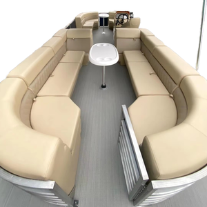 Usine directement marine luxe confort ponton meubles ponton bateau canapé série coin avec porte-gobelet Table <span class=keywords><strong>capitaine</strong></span> siège - Product Image 1