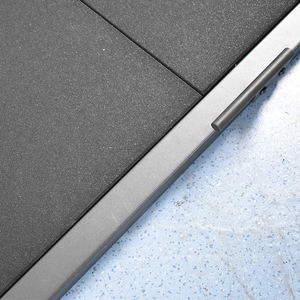 Siyah rekabet powersale kauçuk ekipmanları ağırlık kaldırma Deadlift halter platformu satılık 2M * 3m - Product Image 4