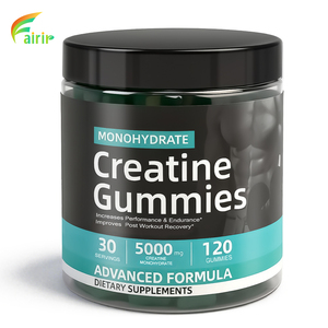 Gummies de créatine à marque privée 5000mg Halal, Végétaliennes, Sans sucre, Créatine Monohydrate ou HCl, Soutien Énergétique et Musculaire, 90 unités - Product Image 1