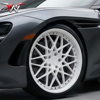 Jantes multi-rayons de 18 pouces pour Mercedes-Benz Classe A, Classe C, Classe E, Classe S, GLA, GLC, GLE, GLS, EQB, EQS, Hyundai Tucson, BMW, Audi