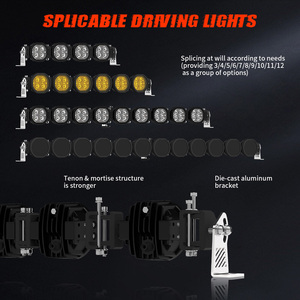 2025 las barras de luz de techo enlazables superiores Led más nuevas 42 52 pulgadas para camiones todoterreno - Product Image 3