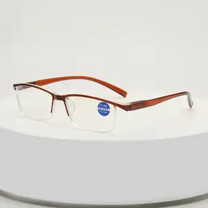 Goedkope Progressive Leesbril Anti Blue Ray Computer Draagbare Enkele Visie Lezers