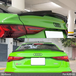 สำหรับ A3 S3 RS3 ลิมูซีน M4 ซีดาน ชุดแต่งภายนอก สไตล์ M4 สปอยเลอร์หลัง ปีกหลัง รุ่นปี 2021-2024 - Product Image 6