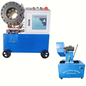 Factory export directly hydraulic hoses press machine automatic hose crimper machine portable hydraulic pipe crimping machine