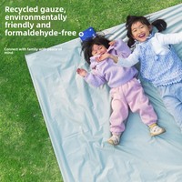 Esterilla de Picnic Portátil Ultraligera Antideslizante, Tela Resistente al Agua 210T, Impermeable y Resistente a la Humedad, para Campamentos, Viajes al Aire Libre, Césped y Playa