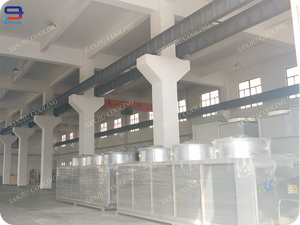 Mg-al-zn hợp kim tráng thép GKM-650 (MẠCH KÍN) tháp làm mát không khí với 135 m3/h Lưu lượng nước máy nước không khí - Product Image 3