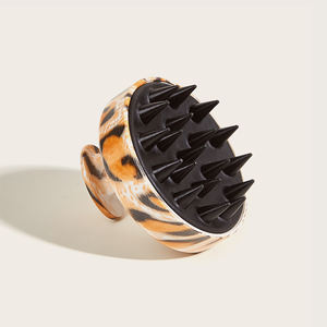 Brosse à cheveux en silicone souple pour gratter et masser le <span class=keywords><strong>cuir</strong></span> <span class=keywords><strong>chevelu</strong></span> pour le nettoyage du salon de coiffure et le brossage du shampooing - Product Image 6