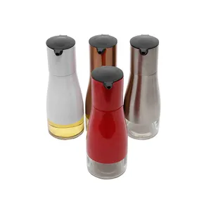 Sell bottle seasoning bottle kitchen cooking oil and vinegar stainless steel spice jar