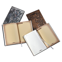 Journal en cuir vintage fait à la main avec un beau motif de dragon, carnet en cuir vintage