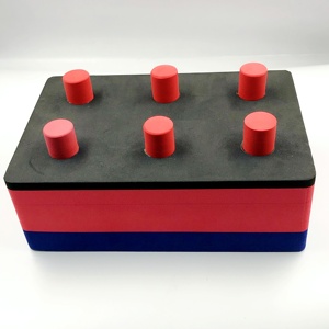 Kích Thước Lớn EVA Cầu Vồng Bọt Xây Dựng Khối Cho Trẻ Em Trong Nhà Lâu Đài Sân Chơi Mềm Lớn Vuông Gạch - Product Image 2