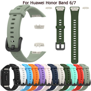 Bracelet pour <span class=keywords><strong>Huawei</strong></span> <span class=keywords><strong>Band</strong></span> <span class=keywords><strong>6</strong></span>, bracelet souple de sport, boucle de bracelet, bracelet de montre pour <span class=keywords><strong>Huawei</strong></span> Honor 7 <span class=keywords><strong>6</strong></span>, montre intelligente, accessoires de ceinture Correa - Product Image 2