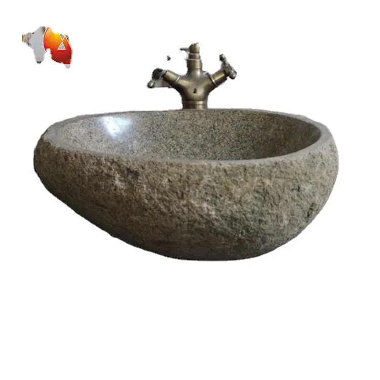 Bac à main en pierre naturelle sculpté, pour le jardin, la salle de bain et le lave-mains, entretien de l'eau