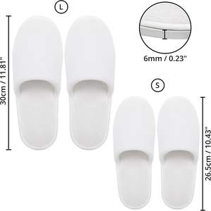 Pantuflas de Spa Desechables para Invitados, Pantuflas Antideslizantes Suaves para Invitados, Mujeres, Casa, Interior, Baño, Dormitorio, Hotel, Novia - Product Image 3