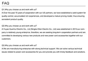 Уличная гирлянда Xuanhui: водонепроницаемый резиновый кабель, цоколь E27, светодиодные лампы S14, 220В - Product Image 6