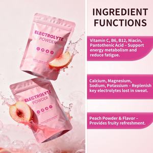 משקה אלקטרוליטים תוסס של ACORN, משקה ויטמינים מורכב, תמיכה באנרגיה, אבקת אלקטרוליטים לאחר אימון - Product Image 3