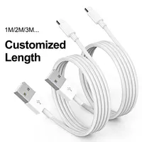 Cable Usb tipo C de carga rápida para teléfono móvil, Cable de datos para Samsung, venta al por mayor