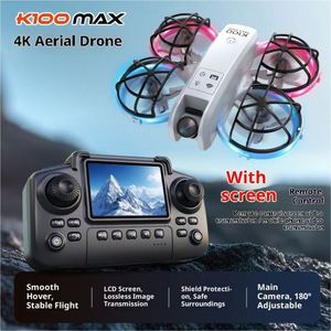 Nouveau Mini Drone Pliable K100 Max pour Débutants avec Photographie Aérienne, Moteur Brushless, Contrôle par Écran et Positionnement par Flux Optique - Product Image 3