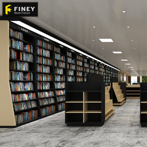 Văn Phòng Phẩm Thiết Kế Nội Thất Cho Hiệu Sách Văn Phòng Phẩm Kệ Trưng Bày Cửa Hàng Kệ Sách Thư Viện Kệ Trưng Bày Đồ Nội Thất - Product Image 1