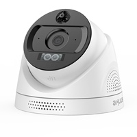Caméra IP de détection de chaleur ANNKE 4MP pour la prévention des incendies alarme de température double lumière alimentation externe pour capteurs caméra de sécurité CCTV