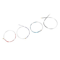 Cordes de remplacement pour violon, 4 pièces, cordes en acier inoxydable, accessoires professionnels pour instruments de violon