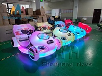 Voiture électrique carrée pour enfants, véhicule de divertissement amusant à batterie pour parcs et fêtes foraines