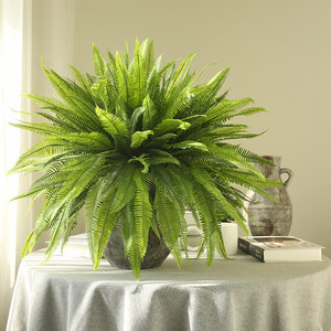 Planta Artificial Decorativa de Helecho, Ecológica, de PVC, para Navidad, Pascua, Acción de Gracias, Bodas, Decoración Interior, Ramo de Vegetación - Product Image 3