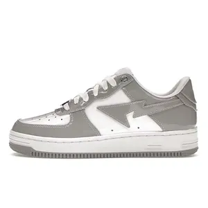 Chaussures de sport décontractées haut de gamme pour hommes, personnalisées, en maille, à plateforme épaisse, style rétro, respirantes, pour la marche, vente en gros - Product Image 2