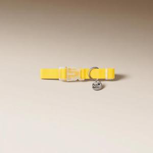 Collar para Perro Impermeable Amarillo Talla L, Accesorio Duradero para Mascotas, Diseño Sólido, Elegante, Lujoso, Moderno, Simple, Estampado, Personalizado - Product Image 1