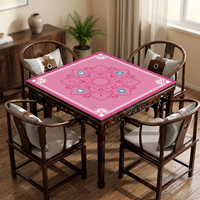 Tapis de jeu de Carrom portable et pliable en caoutchouc naturel écologique insonorisant, housse de table de jeu enroulable pour jeu en intérieur