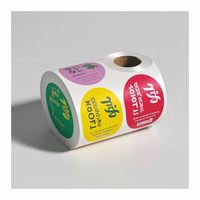 Pochettes autocollantes holographiques personnalisées pour codes à barres en stratifié