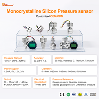 Sensor de Presión Piezoresistivo PC8 con Junta Tórica FKM Totalmente Soldada, Alta Precisión, Personalizado para Medidor de Nivel Biomédico