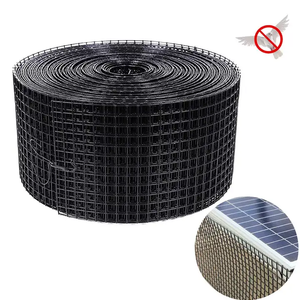 Rouleau de protection anti-nuisibles de 8 pouces x 100 pieds en treillis d'acier soudé pour panneaux solaires, protection contre les rongeurs, cadre métallique, traité sous pression, écologique - Product Image 1