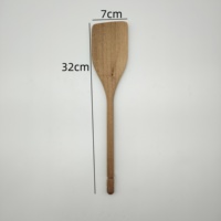 Ensemble d'ustensiles de cuisine en bois d'acacia naturel de qualité supérieure, durables, écologiques, spatules, sans danger pour les aliments, faits à la main, durables