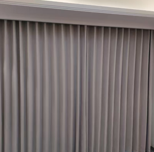 Cortinas opacas sólidas hechas a medida 100% poliéster y lino para hoteles - Product Image 4